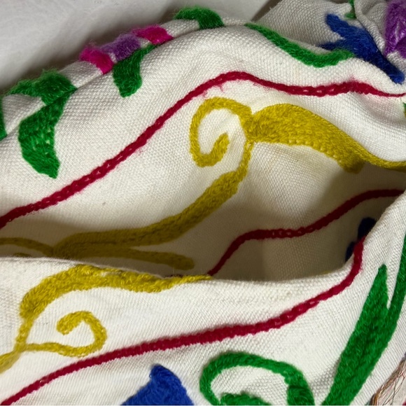 AML Embroidered Floral Maxi Skirt  MADE IN INDIA one size - Picture 6 of 12